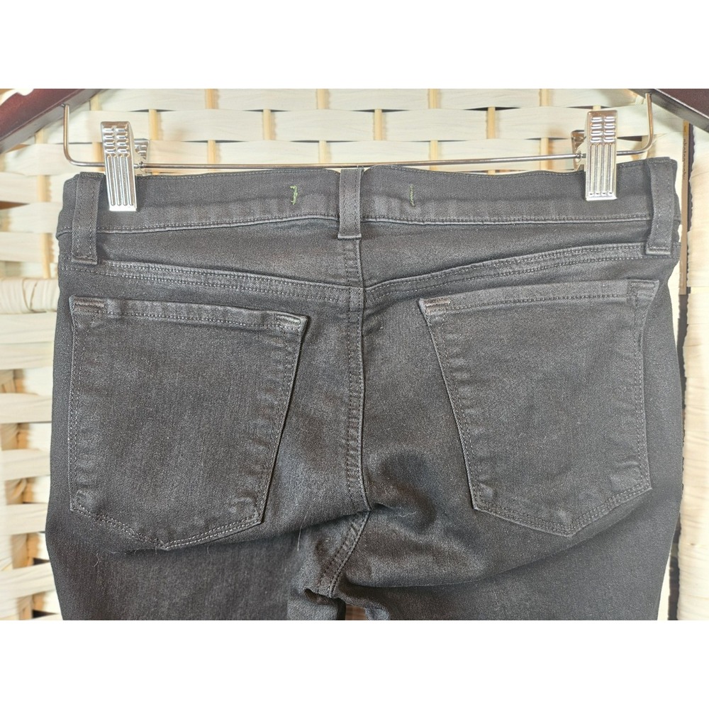J Brand Super Skinny Womens Jeans Black Size 27 Goth Boho - Picture 5 of 10